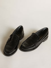 Golden Goose Jerry loafer in black patent leather