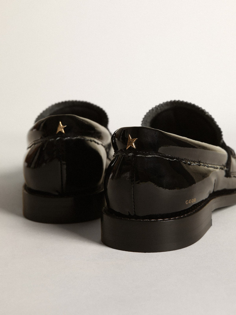 Golden Goose Jerry loafer in black patent leather