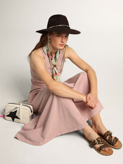 Golden Goose Leopard pony skin sandals for women Margaret | Golden Goose