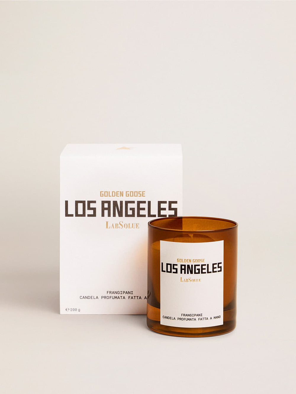 Golden Goose Los Angeles Essence Frangipane Scented Candle 200 g.