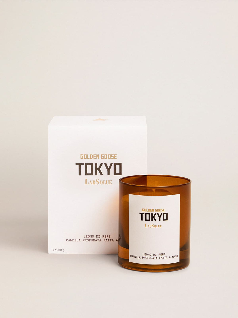 Golden Goose Tokyo Essence Pepper Wood Scented Candle 200 g.