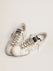 Golden Goose Men's Super-Star with laminated star and heel tab