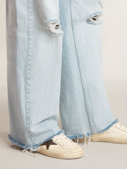 Golden Goose Men's Super-Star LTD in nappa with metallic star and nubuck heel tab