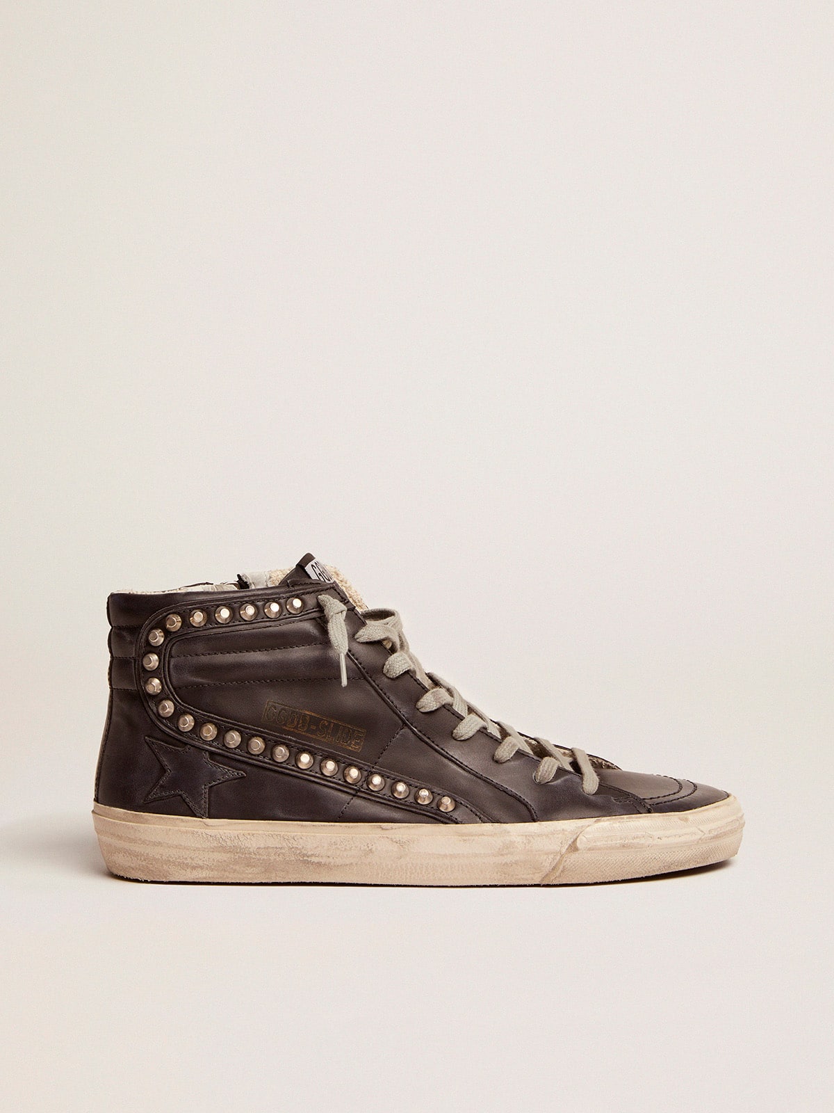 Golden Goose Men's Slide black with studs