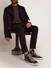 Golden Goose Men's Slide black with studs