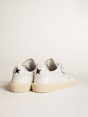 Golden Goose Men's Tenth Star in white leather