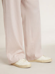 Golden Goose Soul Star in white nappa leather with white leather star