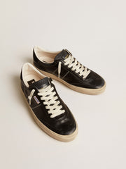 Golden Goose Men’s Soul Star in black bio-based nappa