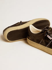 Golden Goose Men's Soul Star in black patent leather with black leather heel tab