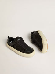 Golden Goose Men's Space-Star Cube in black suede with perforated star