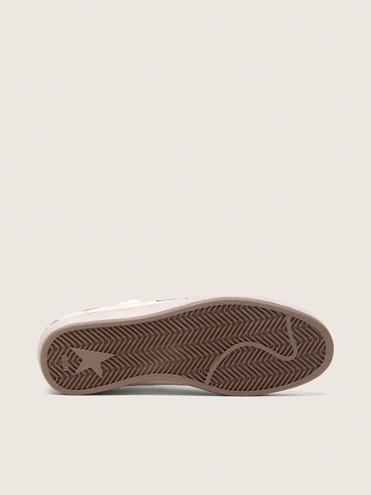 Golden Goose Men's Ball Star LTD in nappa leather with metallic bio-based star and inserts