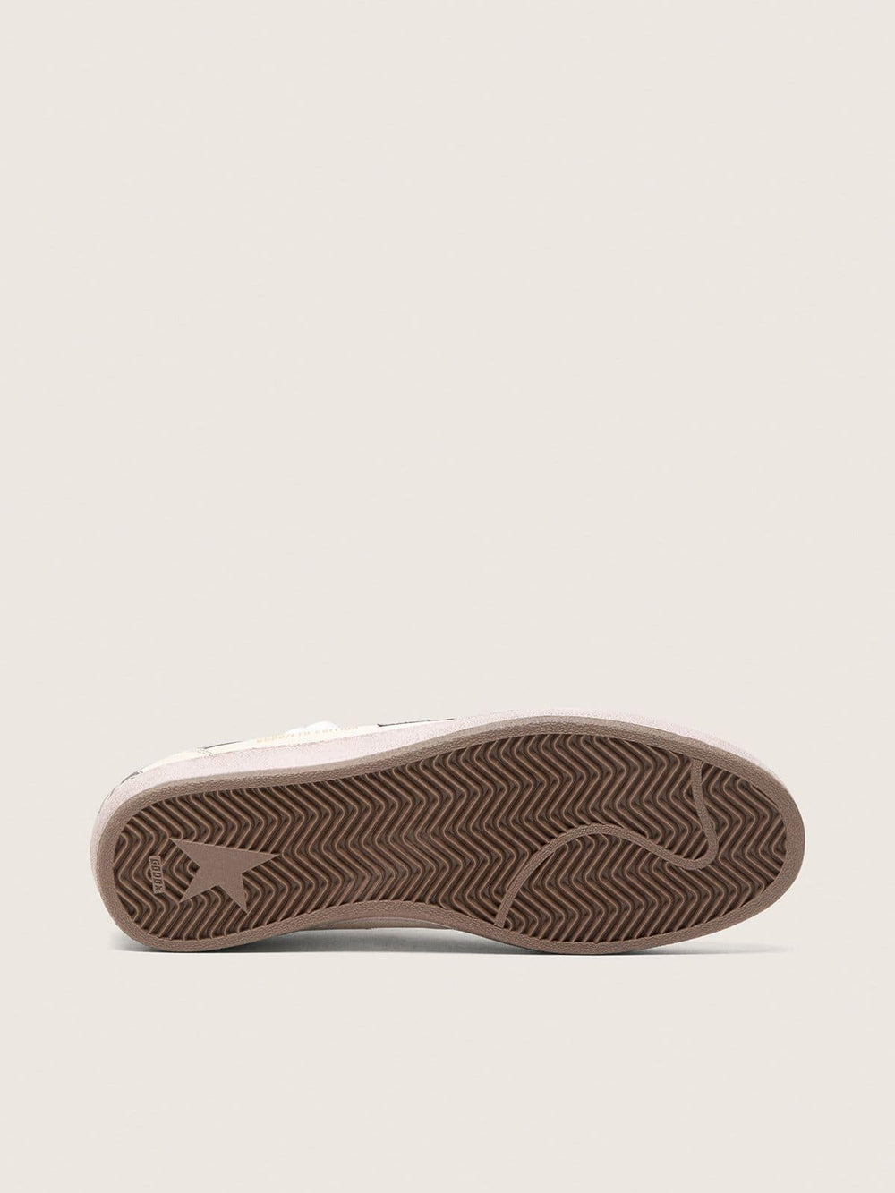 Golden Goose Men's Ball Star LTD in nappa leather with metallic bio-based star and inserts
