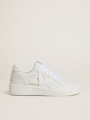 Golden Goose Men's Ball Star with white leather star and heel tab