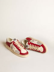 Golden Goose Men's Stardan  in mesh and nubuck with nappa star and leather heel tab