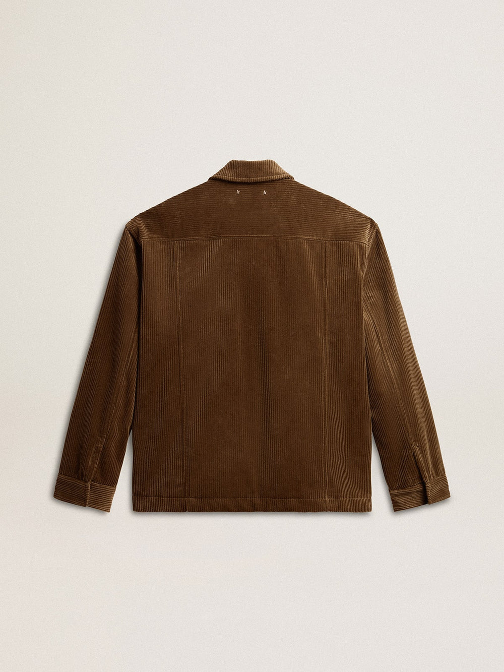 Golden Goose Men's olive-green corduroy jacket