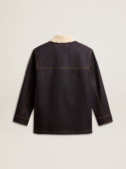 Golden Goose Men's denim pea coat jacket