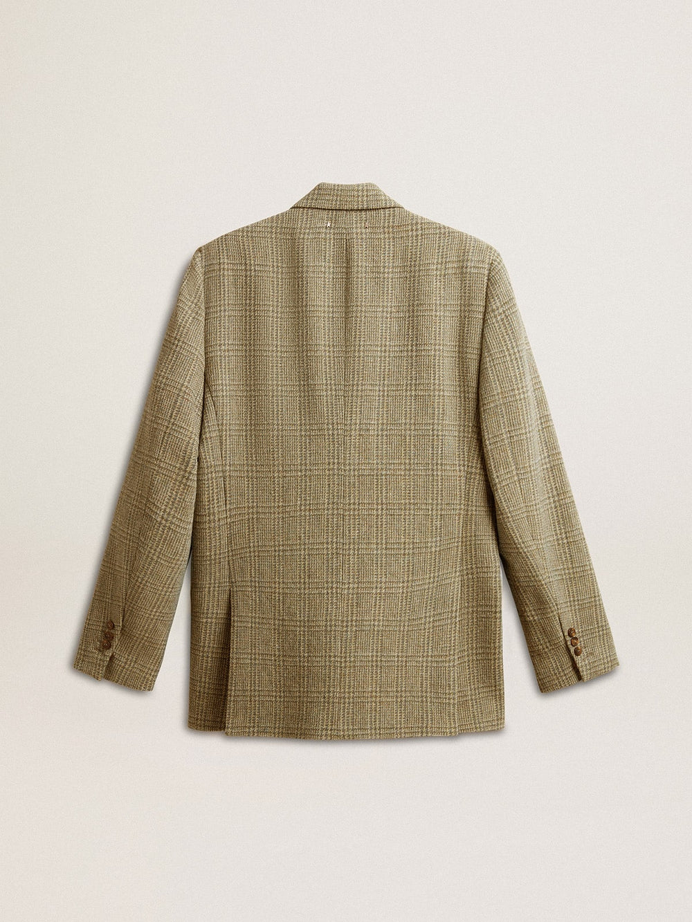 Golden Goose Men's double-breasted blazer in Shetland wool