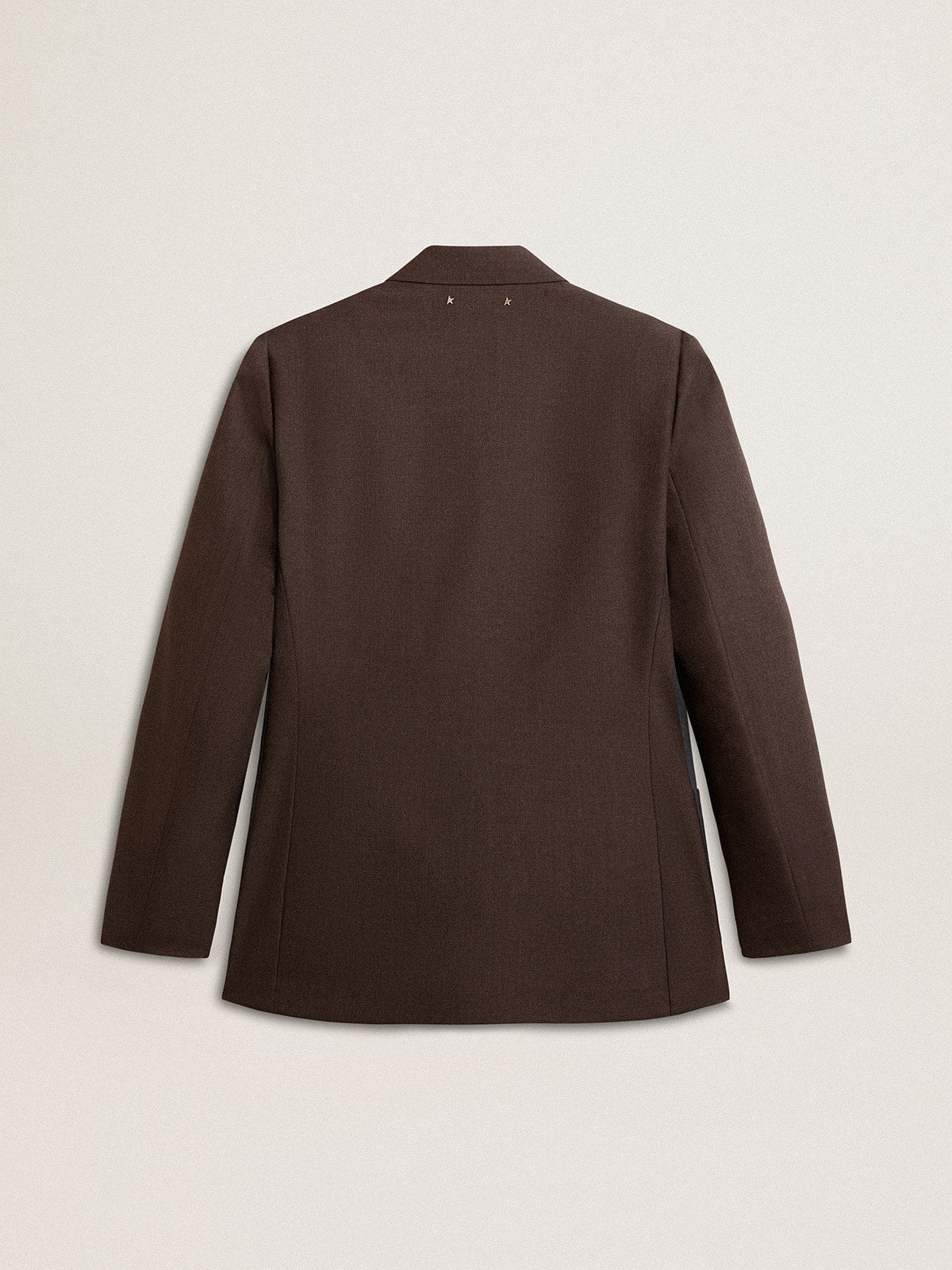 Golden Goose Men's tailored jacket in anthracite gray virgin wool