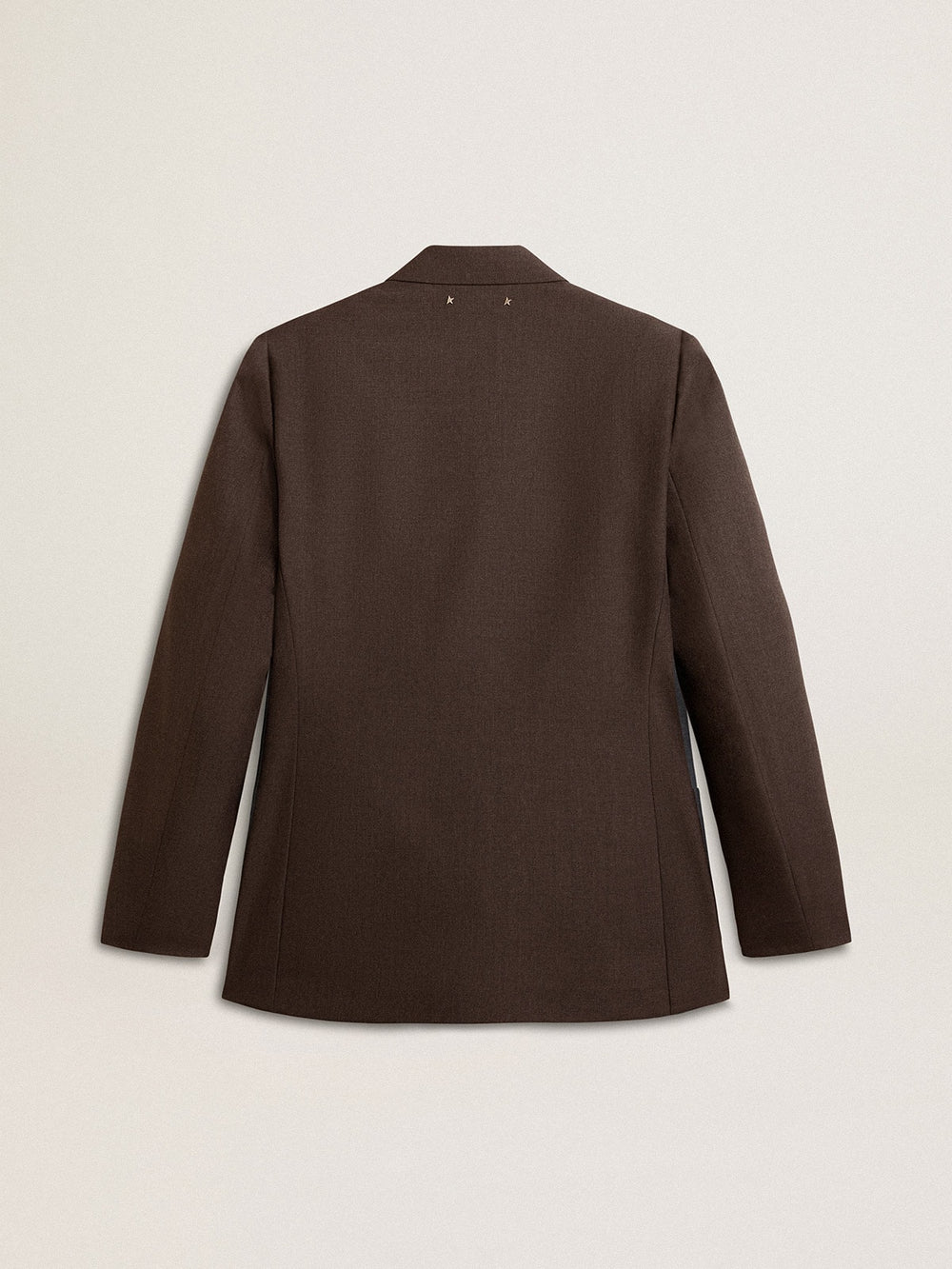 Golden Goose Men's tailored jacket in anthracite gray virgin wool