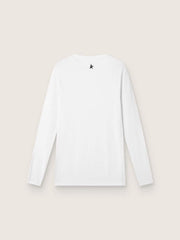 Golden Goose Men's white long-sleeve sports top