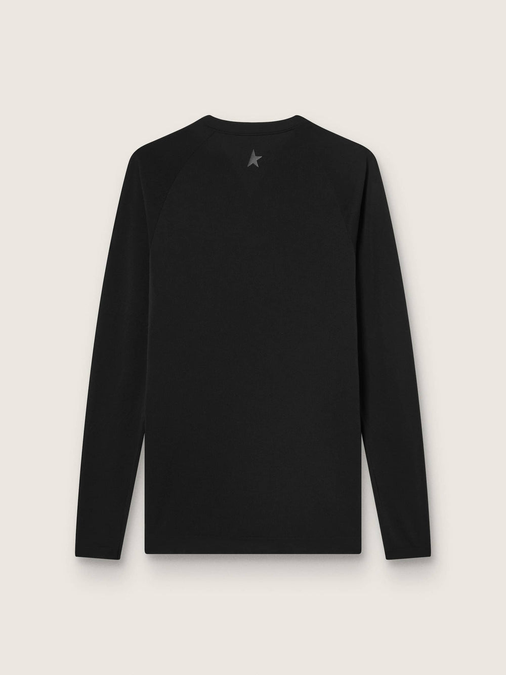 Golden Goose Men's black long-sleeve sports top