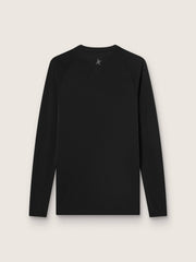 Golden Goose Men's black long-sleeve sports top