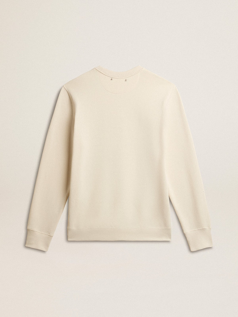 Golden Goose Men's cotton crew-neck sweatshirt with embroidered lettering