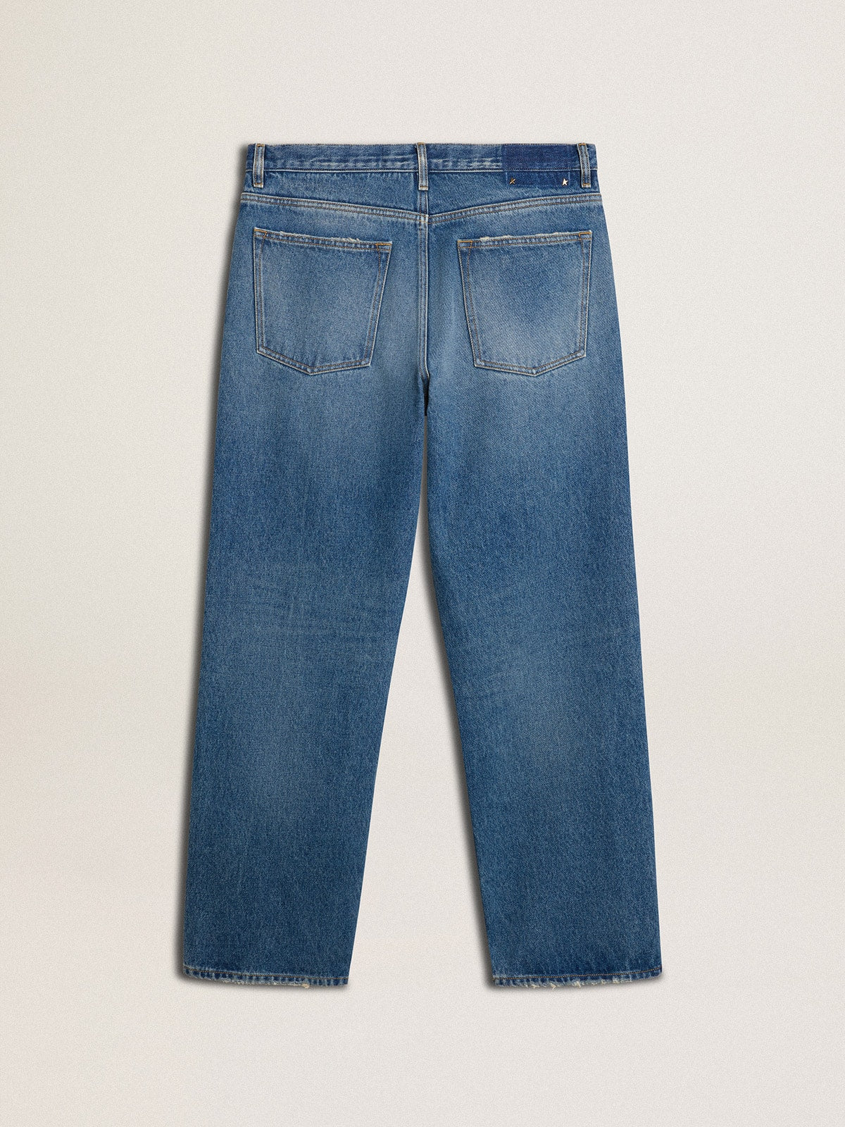 Golden Goose Blue medium wash loose jeans