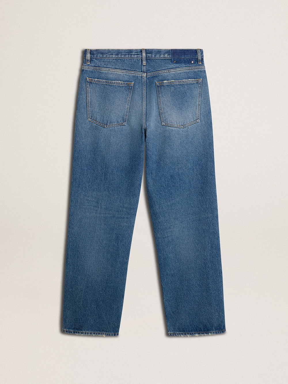 Golden Goose Blue medium wash loose jeans