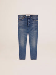 Golden Goose Men's slim fit jeans with medium wash