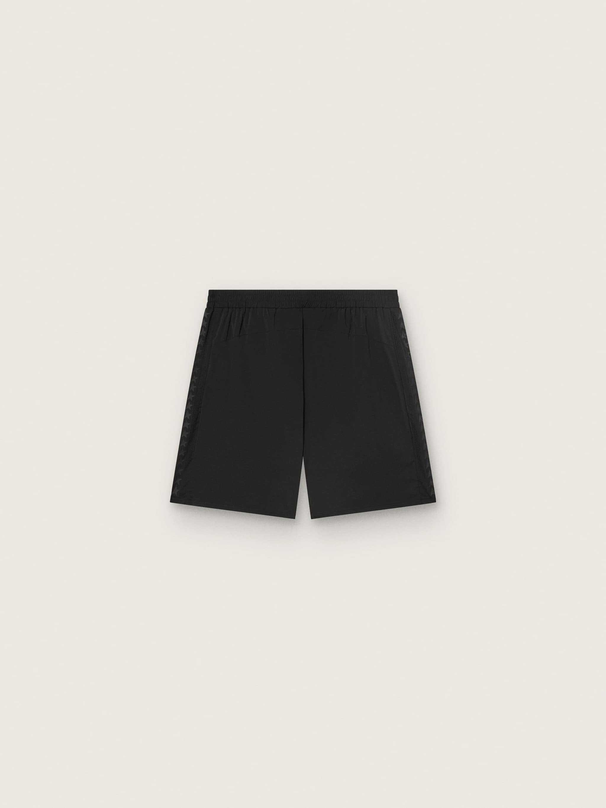 Golden Goose Men's black double-layer sports shorts