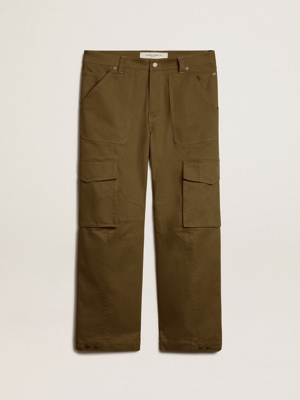 Golden Goose Olive green cargo pants