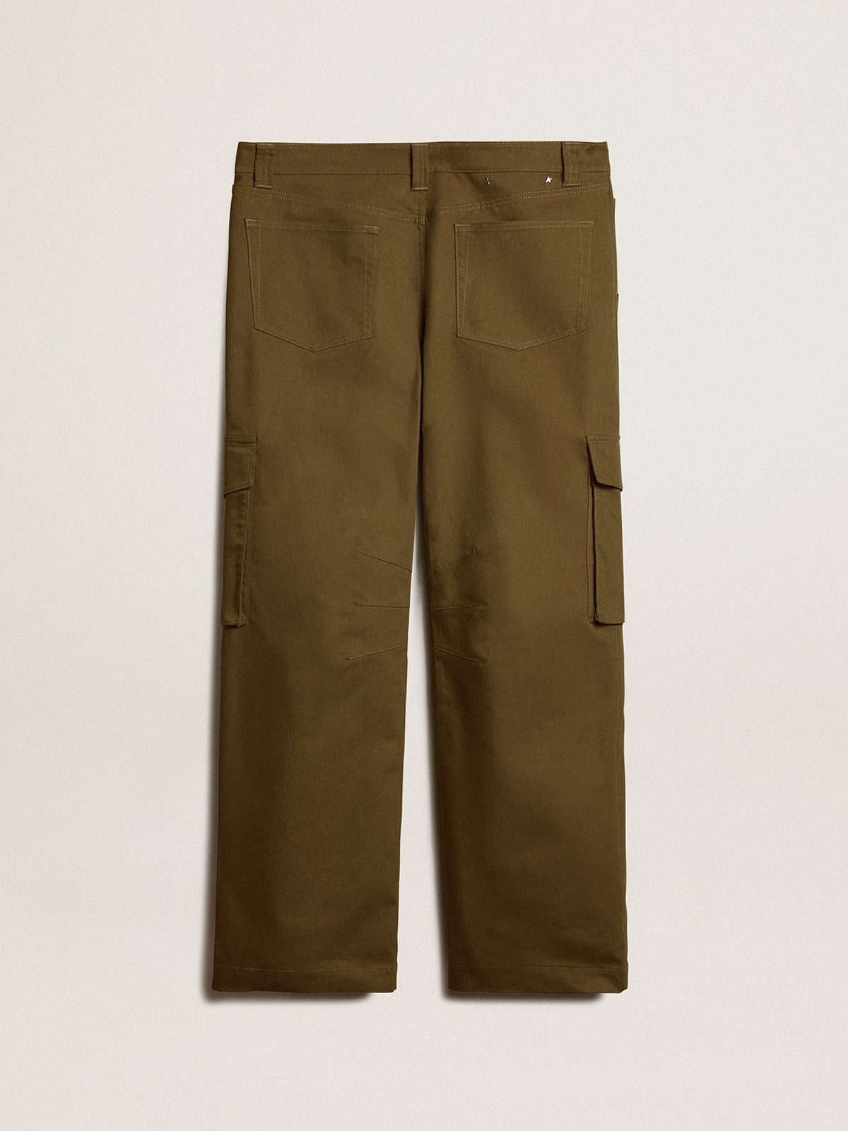 Golden Goose Olive green cargo pants