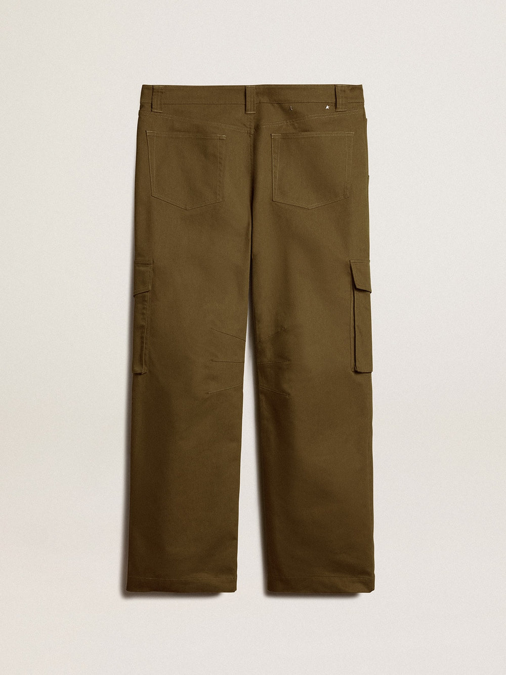 Golden Goose Olive green cargo pants