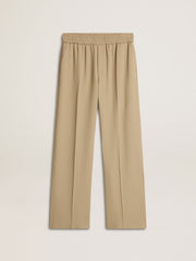 Golden Goose Men's travertine-colored joggers