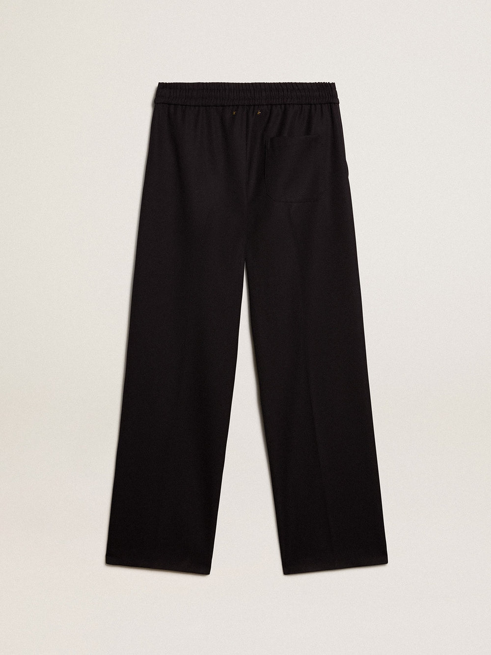 Golden Goose Men’s joggers in dark blue wool