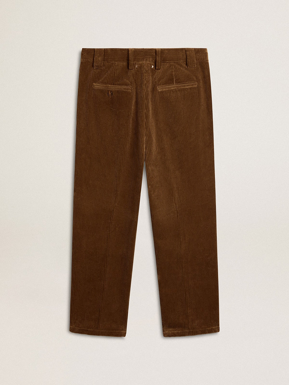 Golden Goose Men's dark olive corduroy pants