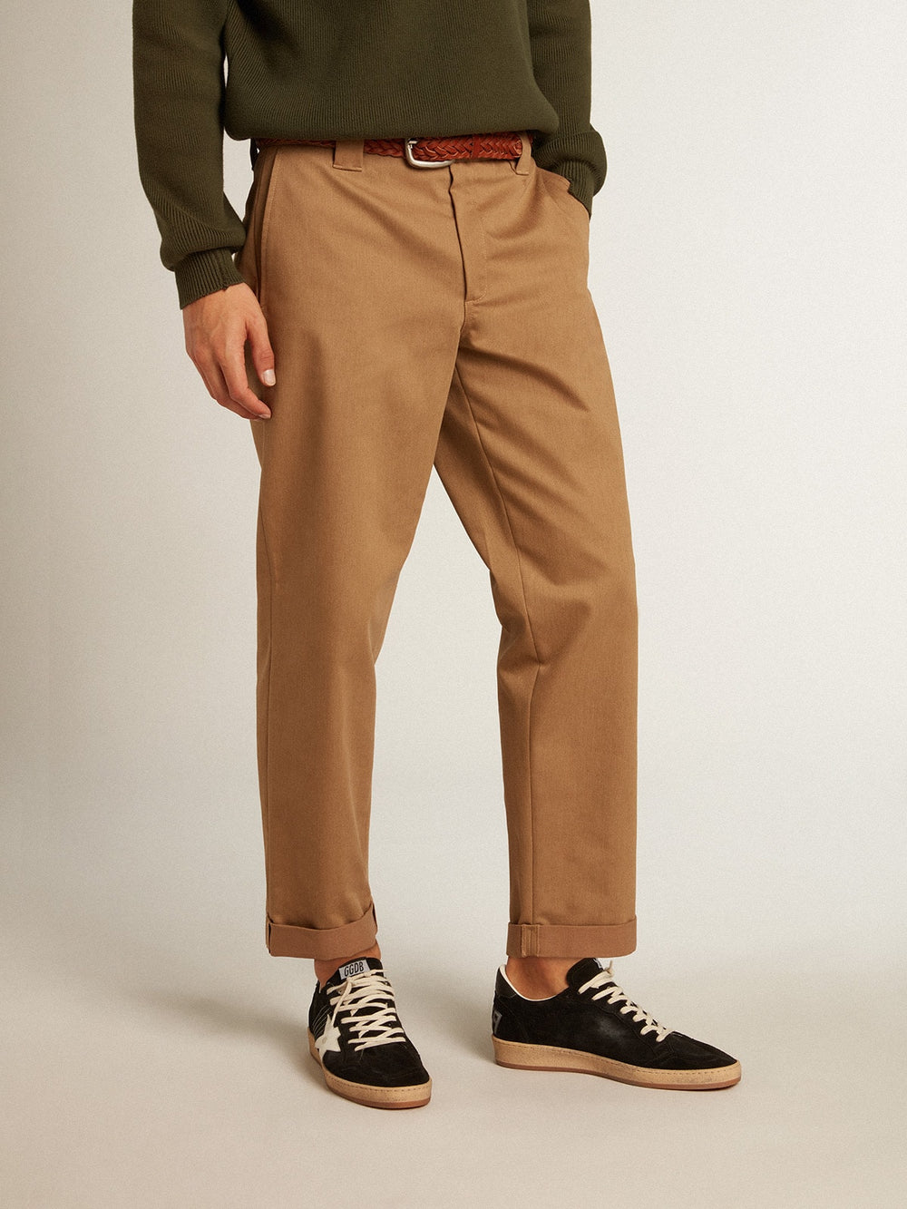 Golden Goose Beige khaki Golden Collection chinos