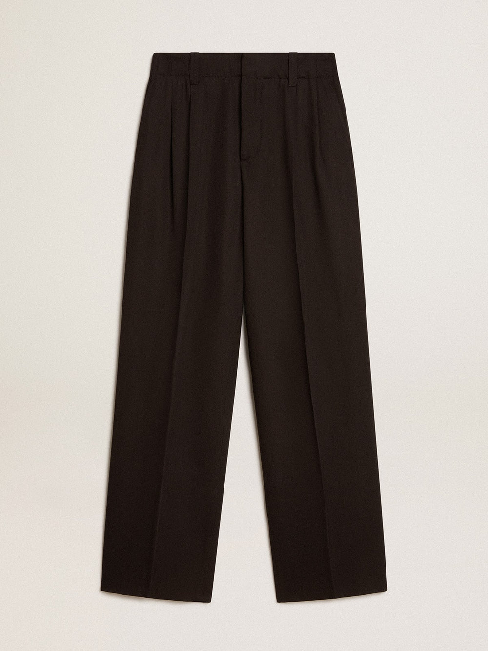 Golden Goose Black wool and viscose blend pants