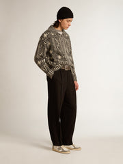 Golden Goose Black wool and viscose blend pants