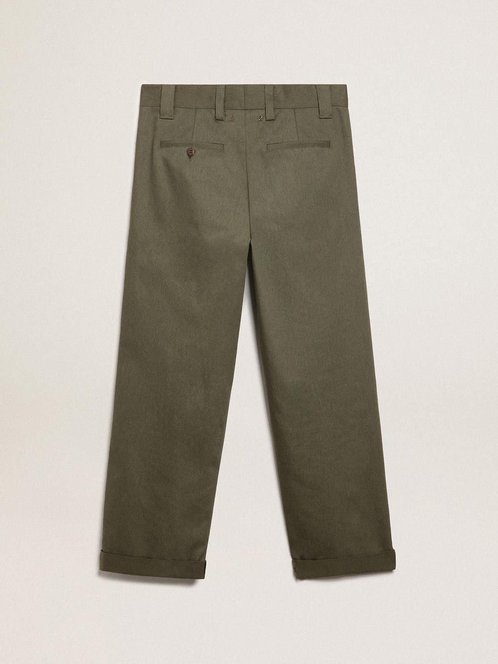Golden Goose Military-green Golden Collection chinos