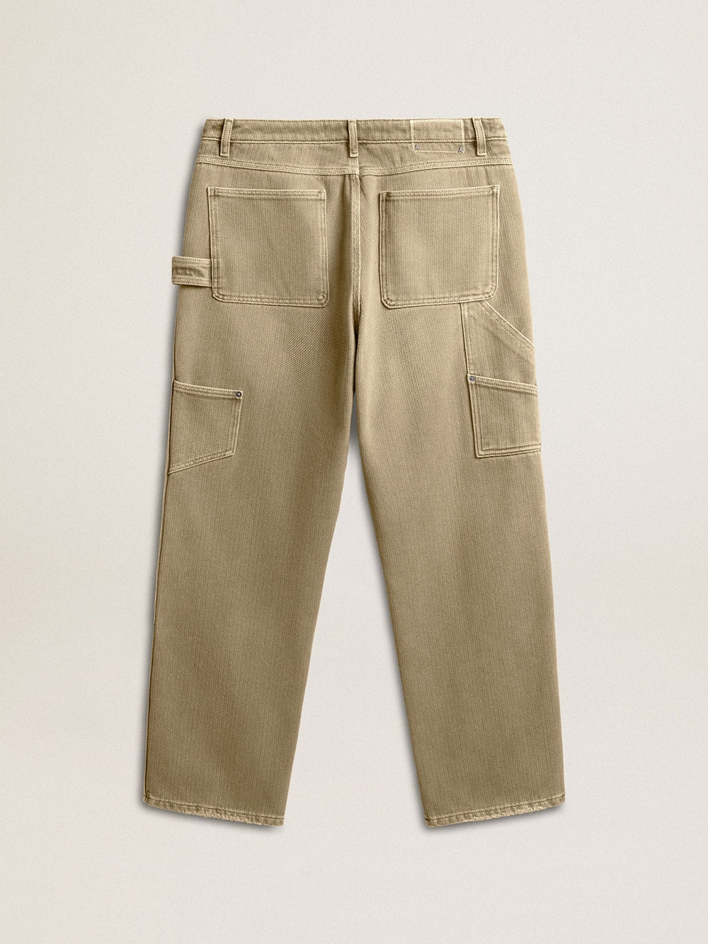 Golden Goose Men's distressed-effect cotton pants