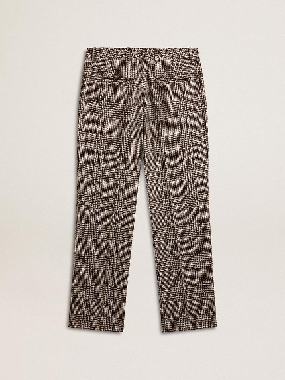 Golden Goose Men's soft houndstooth pants
