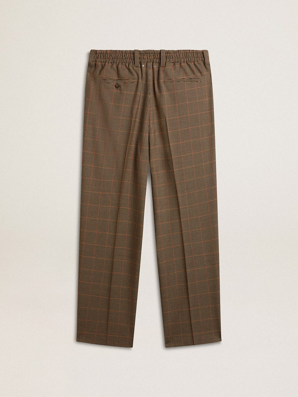 Golden Goose Men's pants in three-colored houndstooth