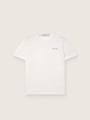 Golden Goose Men's T-shirt in vintage white cotton jersey