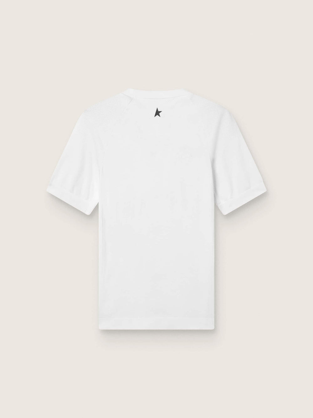 Golden Goose Men's slim-fit white sports T-shirt