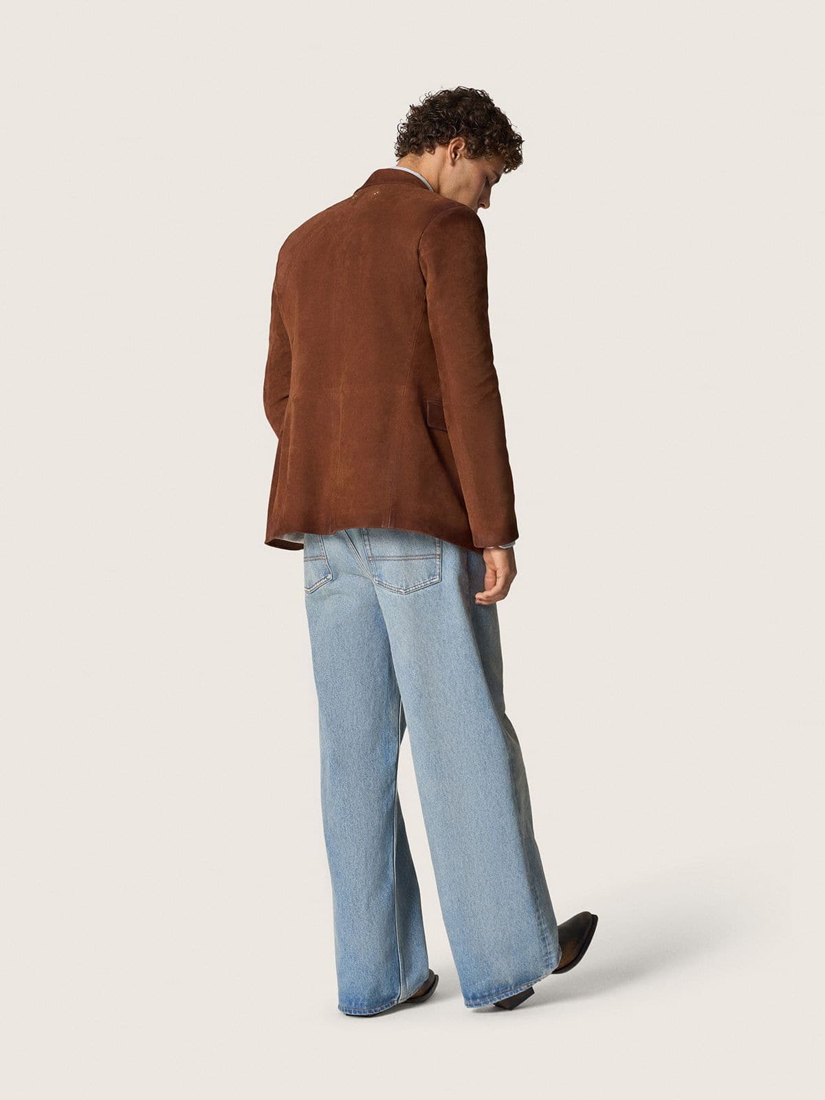 Golden Goose Men's shirt with narrow stripes