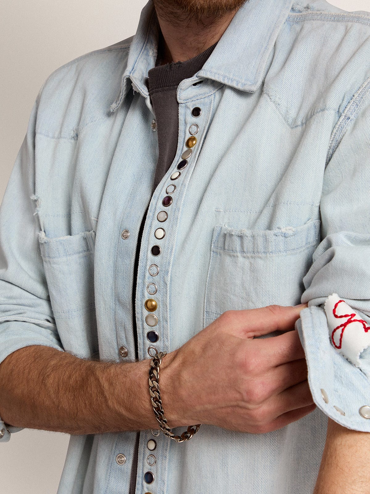 Golden Goose Men's Timeless chain bracelet