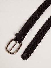 Golden Goose Men's black leather belt | Golden Goose