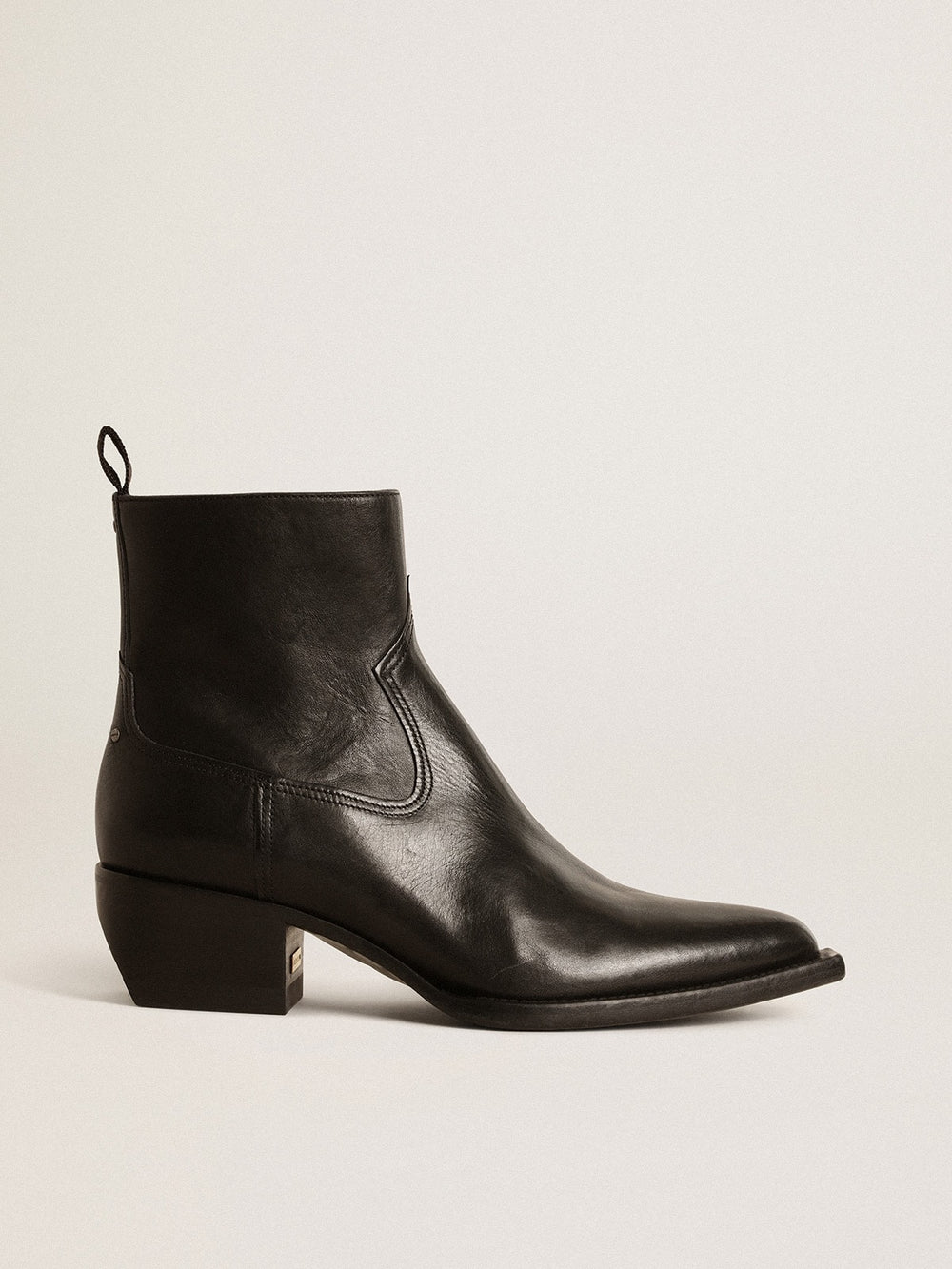 Golden Goose Men’s low Debbie boots in black leather